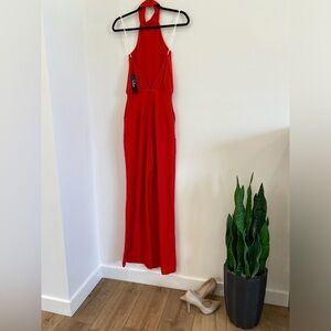 XS - LULUS Moment For Life Jumpsuit - RED. BNWT